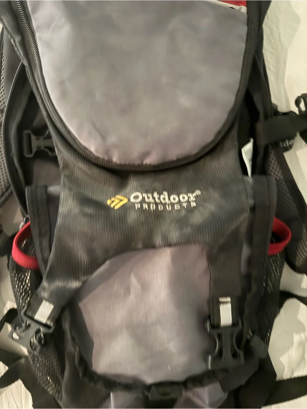Outdoor Products Men's Gray and Black Hiking Backpack
